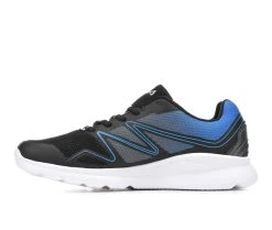 Men's Fila Memory Panorama 9 Running Shoes Blk/Grey/Blue -Skechers Sales Store 3 3
