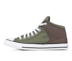 Men's Converse Chuck Taylor All Star High Street Sneakers Green/Smoke/Whi 5 Men's Converse Chuck Taylor All Star High Street Sneakers Green/Smoke/Whi -Skechers Sales Store 3 316