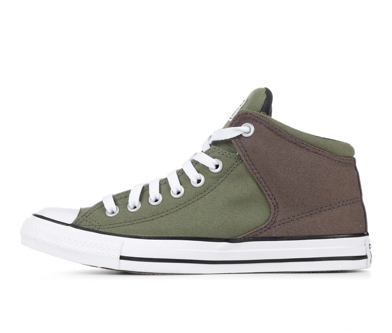 Men's Converse Chuck Taylor All Star High Street Sneakers Men's Converse Chuck Taylor All Star High Street Sneakers Green/Smoke/Whi -Skechers Sales Store 3 316