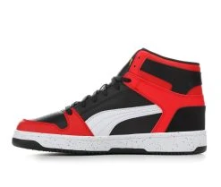 Men's Puma Rebound Layup Interest High-Top Sneakers Wht/Red/Speckle 5 Men's Puma Rebound Layup Interest High-Top Sneakers Wht/Red/Speckle -Skechers Sales Store 3 383