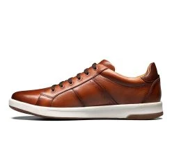 Men's Florsheim Crossover Lace To Toe Sneakers Cognac -Skechers Sales Store 3 435
