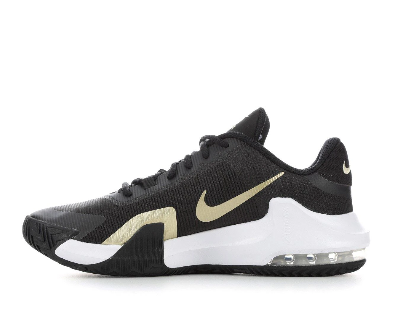 Men's Nike Air Max Impact 4 Basketball Shoes Men's Nike Air Max Impact 4 Basketball Shoes Black/Gold/Whit -Skechers Sales Store 3 497