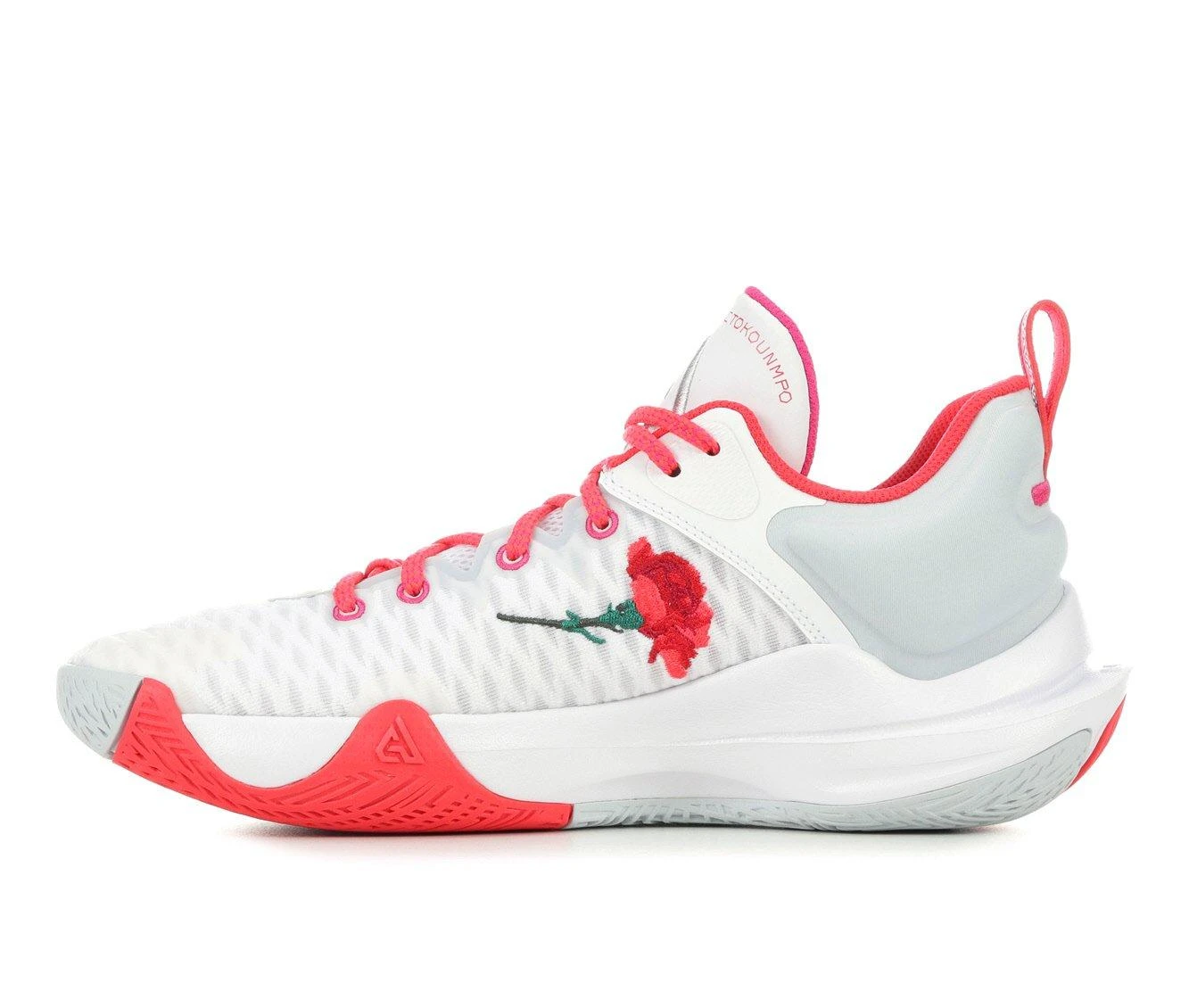 Men's Nike Giannis Immortality Basketball Shoes Men's Nike Giannis Immortality Basketball Shoes White/Red/Pink -Skechers Sales Store 3 503
