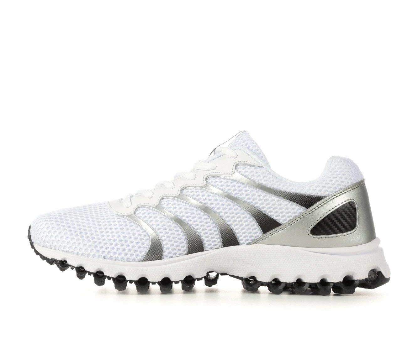 Men's K-Swiss Tubes Comfort 200 Running Shoes Men's K-Swiss Tubes Comfort 200 Running Shoes White/Sil/Black -Skechers Sales Store 3 51