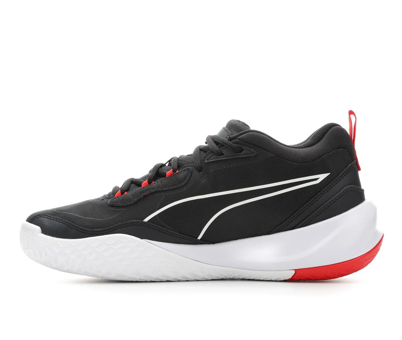 Men's Puma Playmaker Pro Basketball Shoes Men's Puma Playmaker Pro Basketball Shoes Black/Wht/Red -Skechers Sales Store 3 510