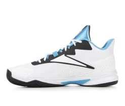 Men's Reebok More Buckets Basketball Shoes Wht/Black/Blue 4 Men's Reebok More Buckets Basketball Shoes Wht/Black/Blue -Skechers Sales Store 3 522