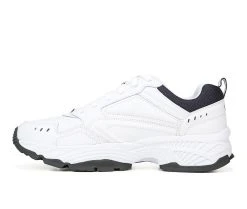 Men's Dr. Scholls Sebastian Walking Shoes White/Navy Wide -Skechers Sales Store 3 595