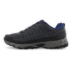 Men's Pacific Mountain Dasher Hiking Shoes Grey/Navy -Skechers Sales Store 3 616