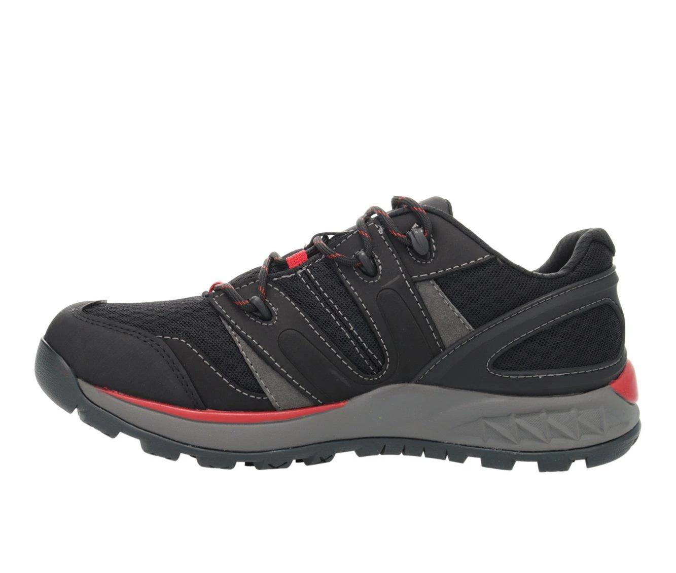 Men's Propet Vercors Walking Shoes Men's Propet Vercors Walking Shoes Black/Red -Skechers Sales Store 3 619