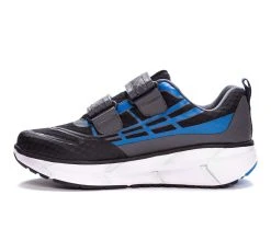 Men's Propet Ultra Strap Walking Shoes Black/Blue -Skechers Sales Store 3 621