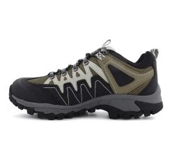 Men's Pacific Mountain Dutton Low Hiking Shoes Olive/Beige 11 Men's Pacific Mountain Dutton Low Hiking Shoes Olive/Beige -Skechers Sales Store 3 636