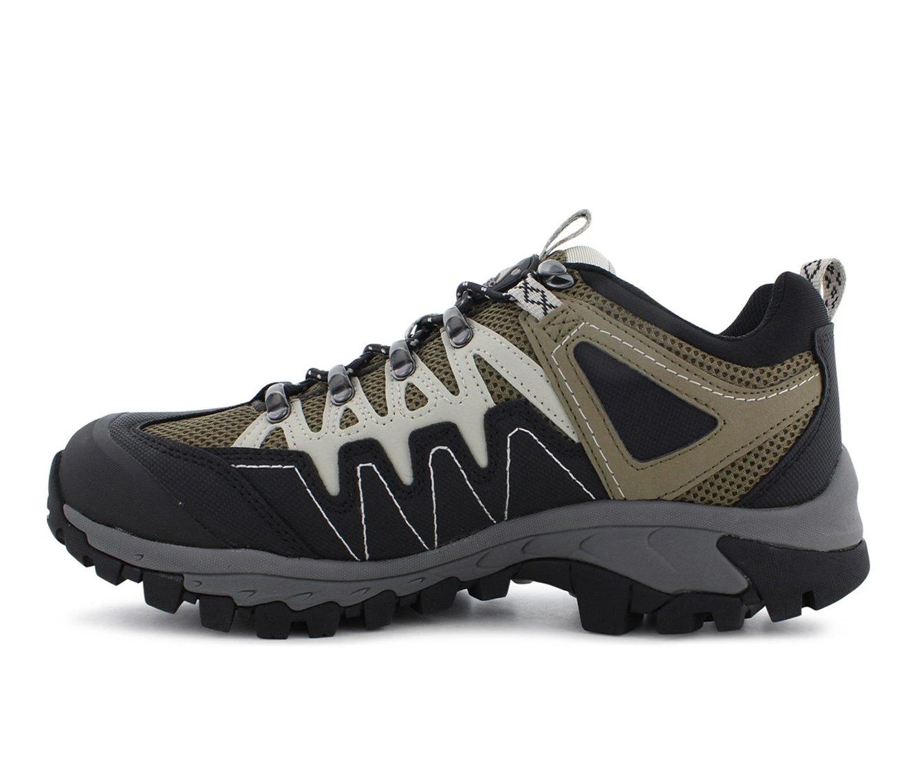 Men's Pacific Mountain Dutton Low Hiking Shoes Olive/Beige 6 Men's Pacific Mountain Dutton Low Hiking Shoes Olive/Beige - Image 4
