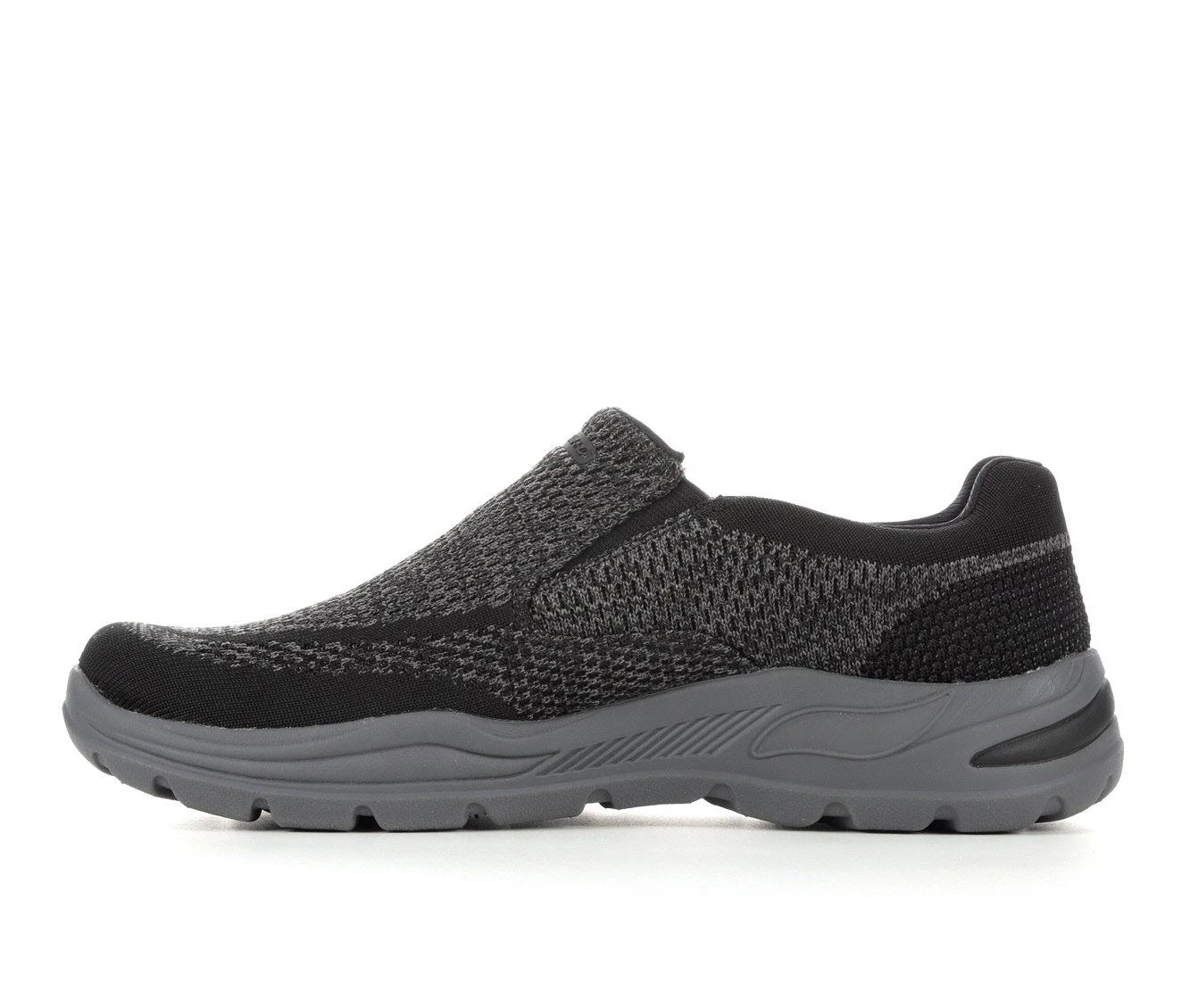 Men's Skechers Arch Fit Vaseo 204495 Slip-On Shoes Black 5 Men's Skechers Arch Fit Vaseo 204495 Slip-On Shoes Black - Image 4
