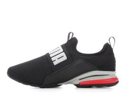Men's Puma Axelion Slip-On Sneakers Black/Grey/Red 11 Men's Puma Axelion Slip-On Sneakers Black/Grey/Red -Skechers Sales Store 3 71