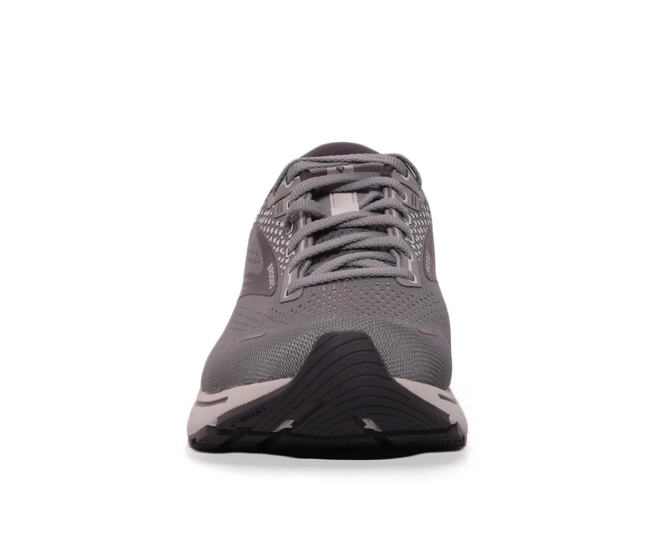 Men's Brooks Sports Ghost 14 Sustainable Running Shoes Men's Brooks Sports Ghost 14 Sustainable Running Shoes Grey/Alloy/Oy-1 -Skechers Sales Store 4 135
