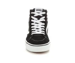 Men's Vans Filmore High-Top Skate Shoes Blk/Wht Suede 6 Men's Vans Filmore High-Top Skate Shoes Blk/Wht Suede -Skechers Sales Store 4 179
