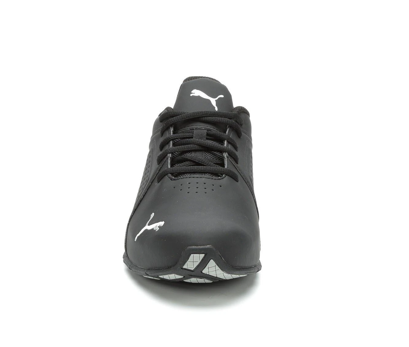 Men's Puma Viz Runner Sneakers Black/Silver 7 Men's Puma Viz Runner Sneakers Black/Silver - Image 5