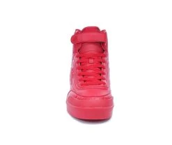 Men's Fila Cordenzo Mid Strap Sneakers Red/Red -Skechers Sales Store 4 195