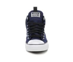 Men's Converse Chuck Taylor All Star Hi Street Canvas Sneakers Navy/Black 6 Men's Converse Chuck Taylor All Star Hi Street Canvas Sneakers Navy/Black -Skechers Sales Store 4 211