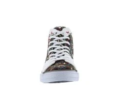 Men's Ed Hardy Still Life High-Top Casual Sneakers White -Skechers Sales Store 4 242