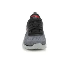 Men's Skechers 232399 Track Ripkent Running Shoes Black/Grey/Red -Skechers Sales Store 4 42