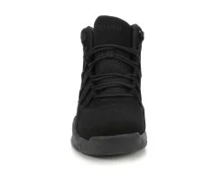 Men's Shaq Full Press Basketball Shoes Blk Nubuck PU -Skechers Sales Store 4 506