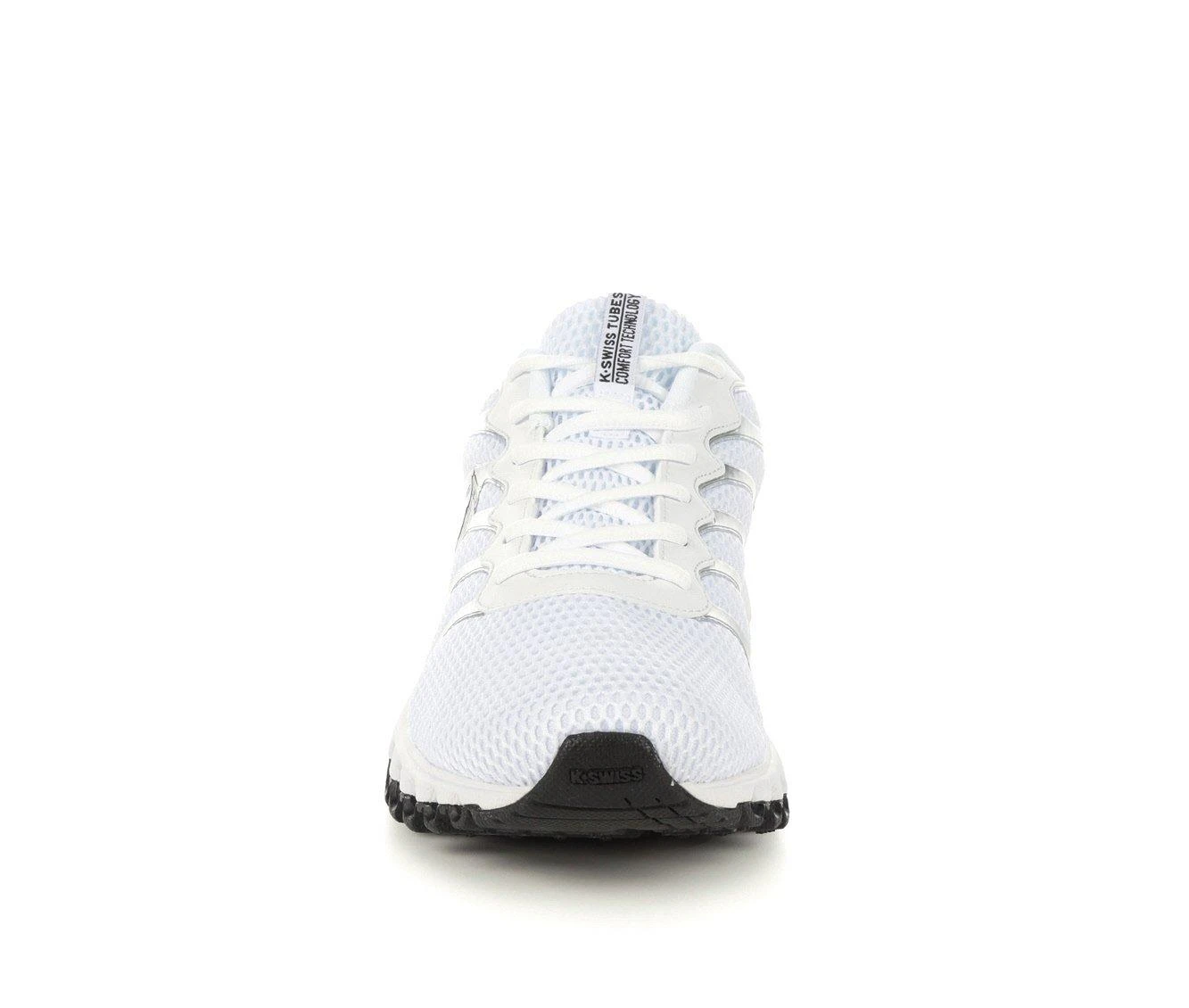 Men's K-Swiss Tubes Comfort 200 Running Shoes Men's K-Swiss Tubes Comfort 200 Running Shoes White/Sil/Black -Skechers Sales Store 4 51