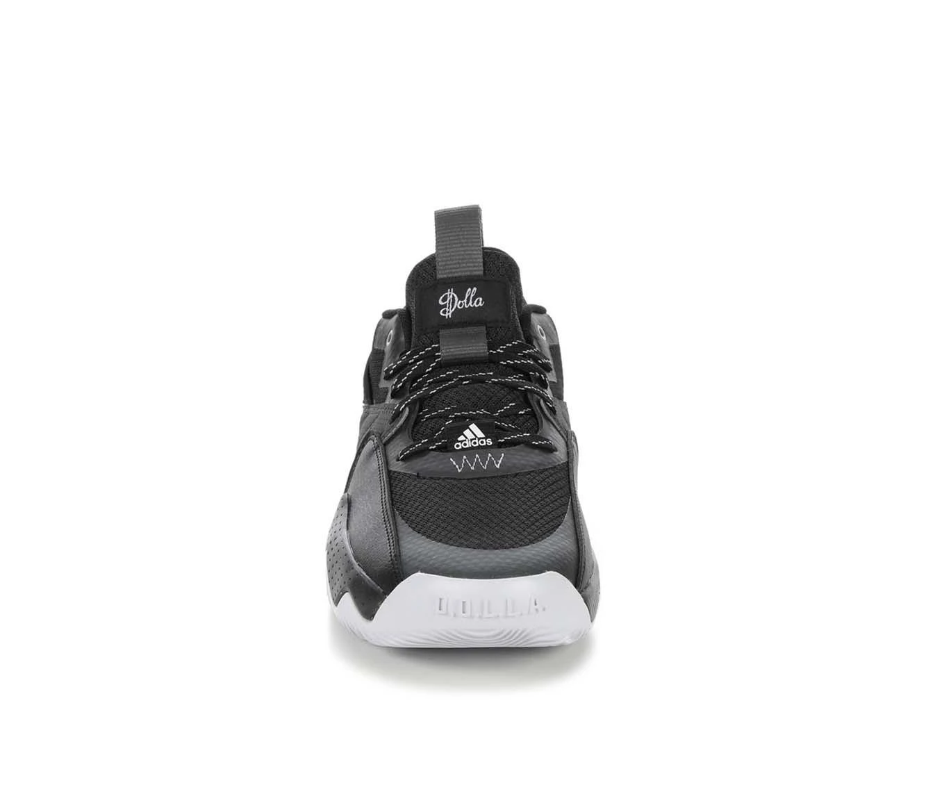 Men's Adidas Dame Extply2 Sustainable Basketball Shoes Blk/White/Grey 7 Men's Adidas Dame Extply2 Sustainable Basketball Shoes Blk/White/Grey - Image 5