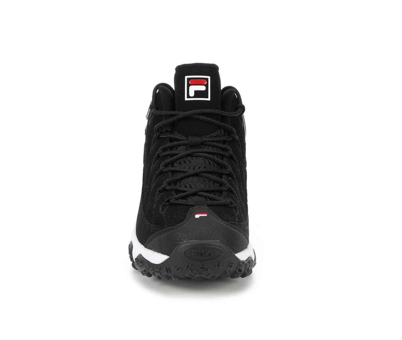 Men's Fila Snake Dancer Mid-Top Sneakers Men's Fila Snake Dancer Mid-Top Sneakers Black/White/Red -Skechers Sales Store 4 516