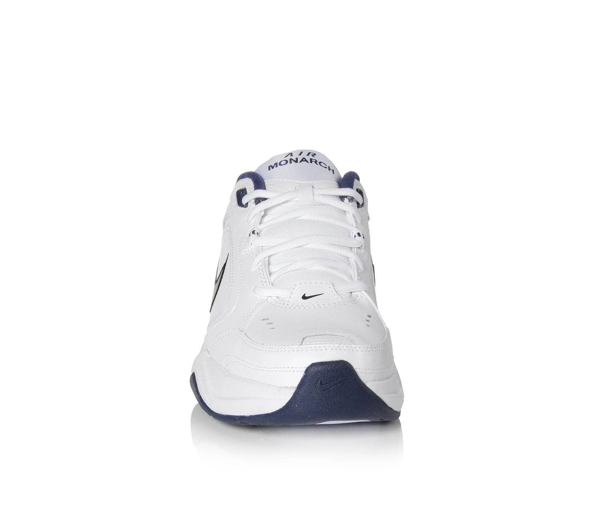 Men's Nike Air Monarch IV Training Shoes Men's Nike Air Monarch IV Training Shoes White/Sil/Navy -Skechers Sales Store 4 523