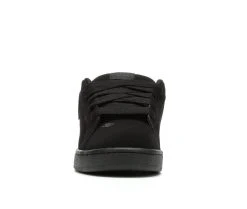 Men's DC Court Graffik Skate Shoes Black/Black -Skechers Sales Store 4 559