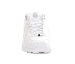 Men's K-Swiss ST329 Comfort Sneakers White/Black/Sil -Skechers Sales Store 4 570