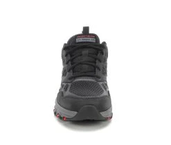 Men's Skechers 237265 Hillcrest Trail Running Shoes Black/Grey -Skechers Sales Store 4 90
