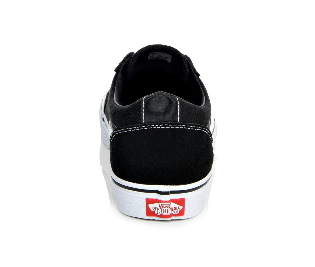 Men's Vans Ward Skate Shoes Men's Vans Ward Skate Shoes Black/Wht Suede -Skechers Sales Store 5 155