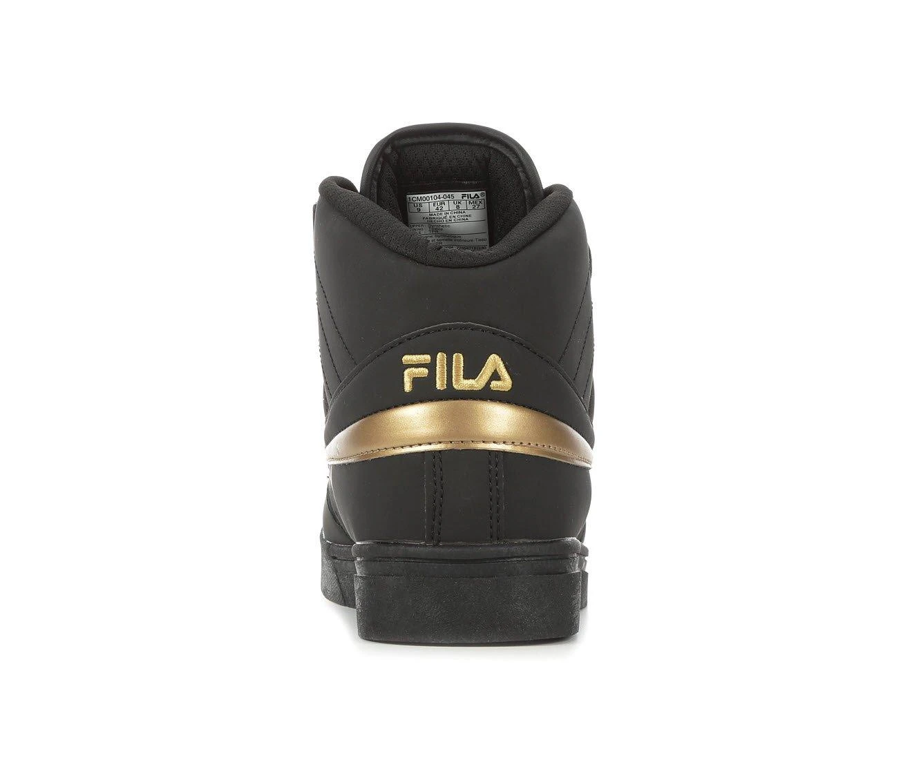 Men's Fila Vulc 13 MP Matte Sneakers Men's Fila Vulc 13 MP Matte Sneakers Black/Met Gold -Skechers Sales Store 5 179