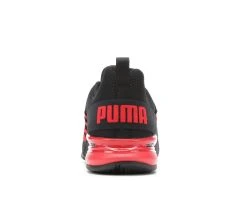 Men's Puma Axelion Checkered Sneakers Black/Red -Skechers Sales Store 5 181
