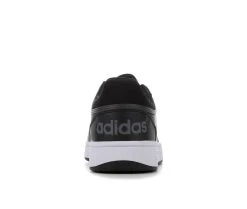 Men's Adidas Hoops 3.0 Sneakers Black/White/Gry -Skechers Sales Store 5 243