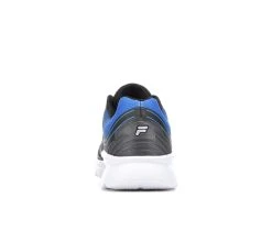 Men's Fila Memory Panorama 9 Running Shoes Blk/Grey/Blue -Skechers Sales Store 5 3