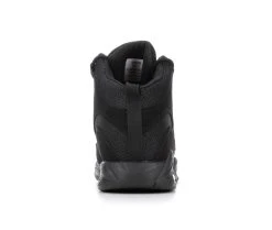 Men's Shaq Full Press Basketball Shoes Blk Nubuck PU -Skechers Sales Store 5 496