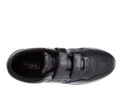 Men's Propet Life Walker Strap Sneakers Black -Skechers Sales Store 5 572