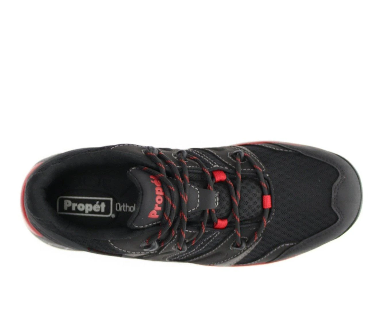 Men's Propet Vercors Walking Shoes Men's Propet Vercors Walking Shoes Black/Red -Skechers Sales Store 5 603