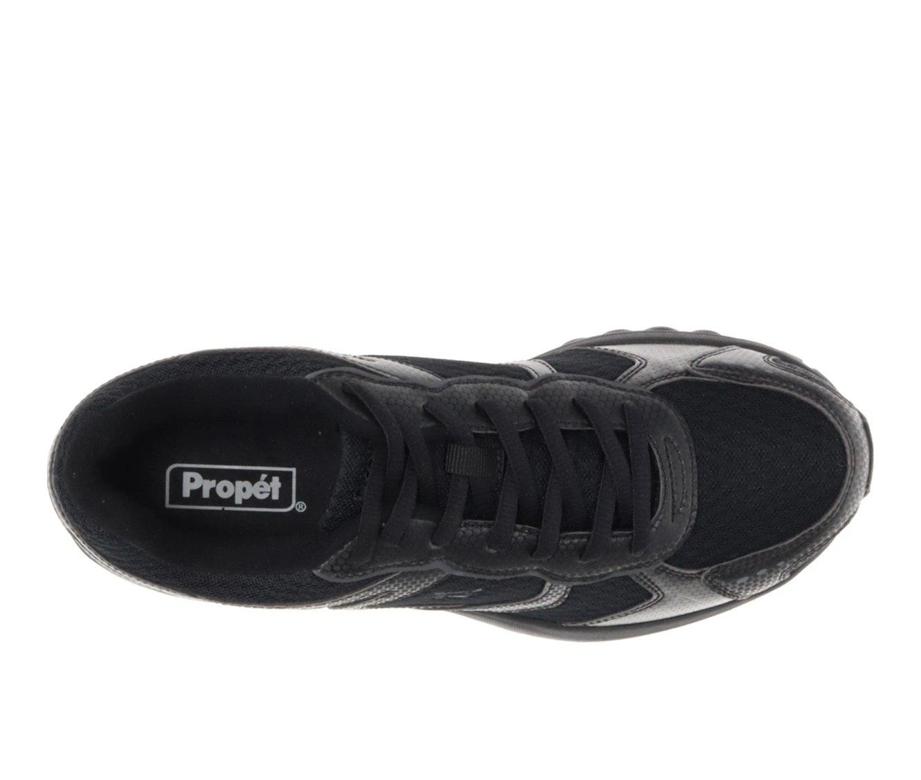 Men's Propet X5 Walking Shoes All Black 8 Men's Propet X5 Walking Shoes All Black - Image 6